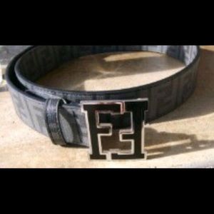 Fendi zucca men’s belt